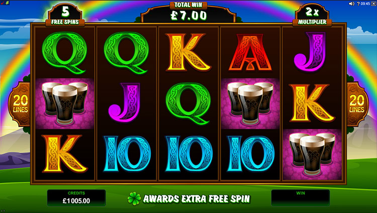 Lucky Leprechaun Slots Slingo