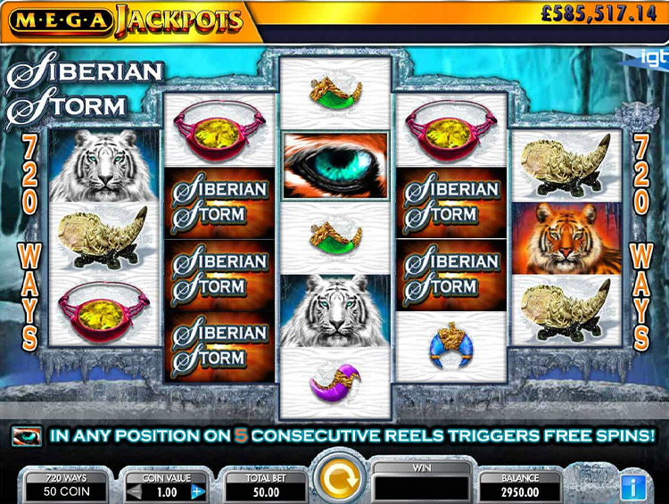 MegaJackpots Siberian Storm