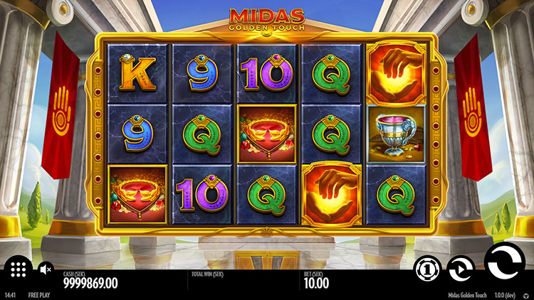 Midas Golden Touch Slots Slingo