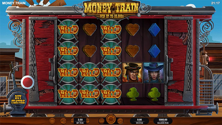 Money Train Slots Slingo