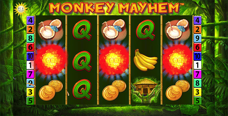 Monkey Mayhem Slots Slingo