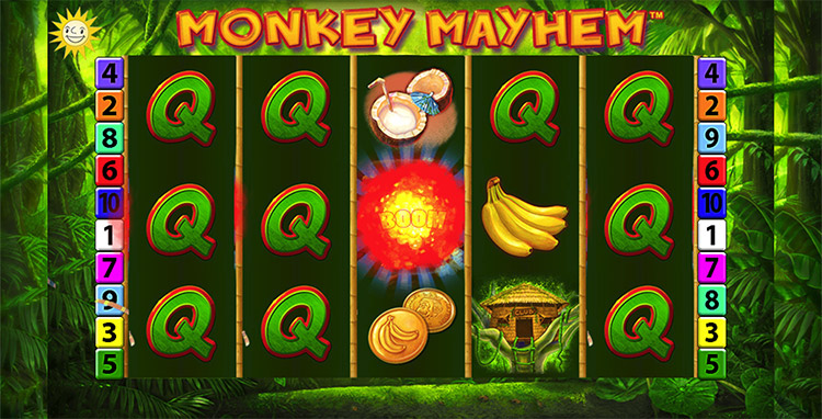 Monkey Mayhem Slots Slingo