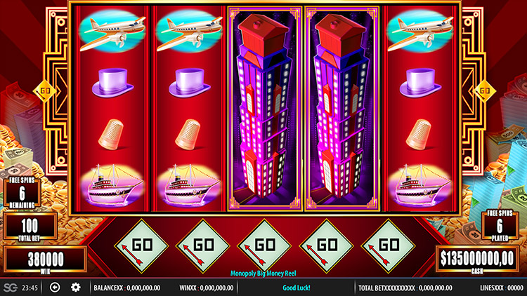 Monopoly Big Money Reel Slots Slingo