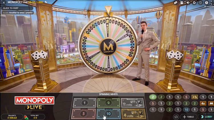 Monopoly Live Slots Slingo