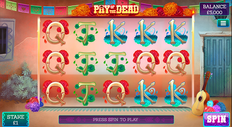 Pay of the Dead Slots Slingo