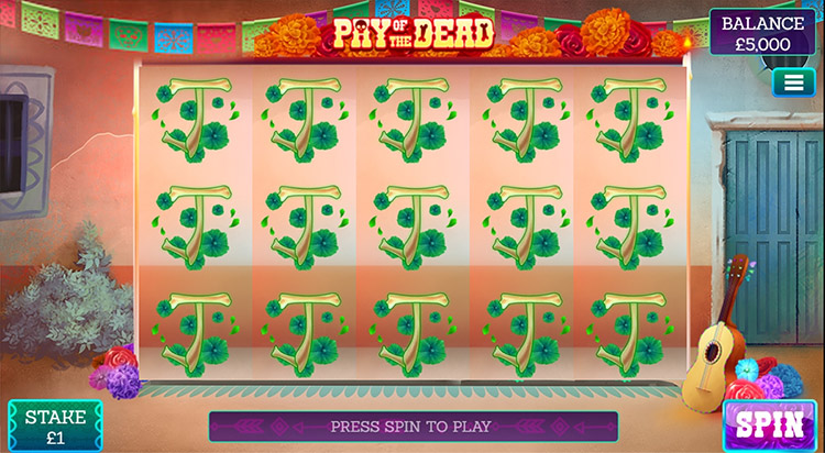 Pay of the Dead Slots Slingo