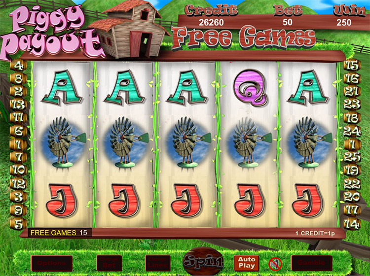 Piggy Payout Slots Slingo