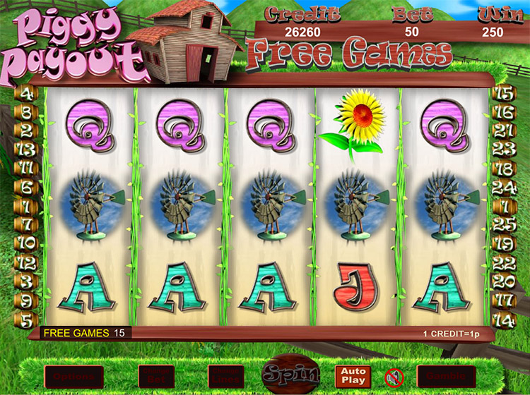 Piggy Payout Slots Slingo