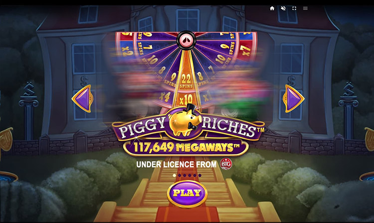 Piggy Riches Megaways Slots Slingo