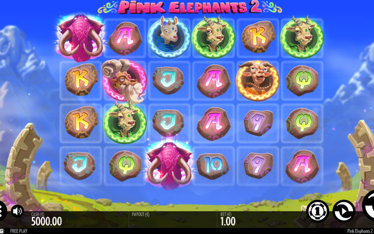 Pink Elephants 2 Slots Slingo