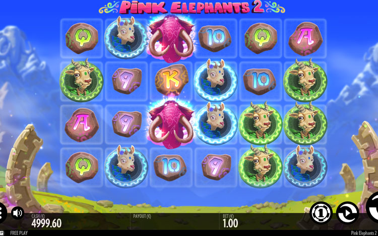Pink Elephants 2 Slots Slingo