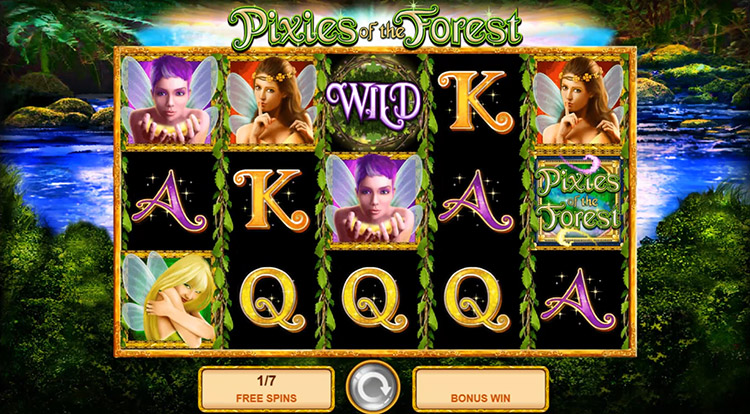 Pixies of the Forest Slots Slingo