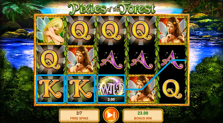 Pixies of the Forest Slots Slingo