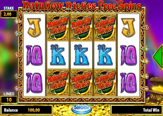 Rainbow Riches Free Spins