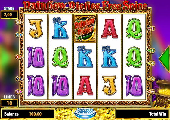 Rainbow Riches Free Spins