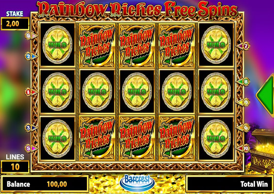 Rainbow Riches Free Spins Slots Slingo