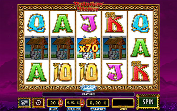 Rainbow Riches Slots Slingo