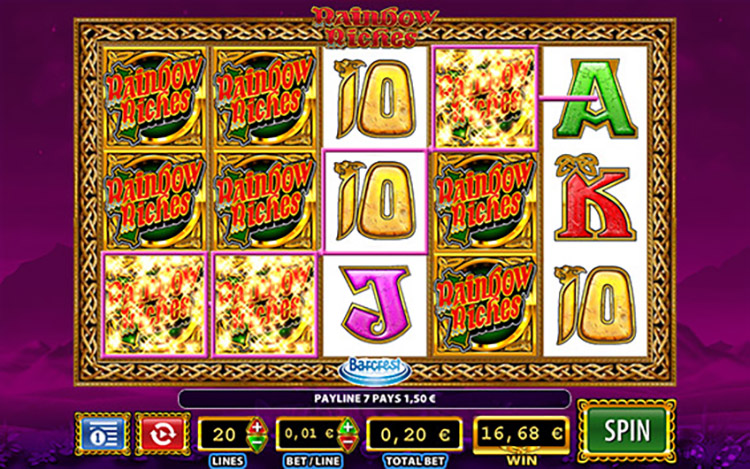 Rainbow Riches Slots Slingo