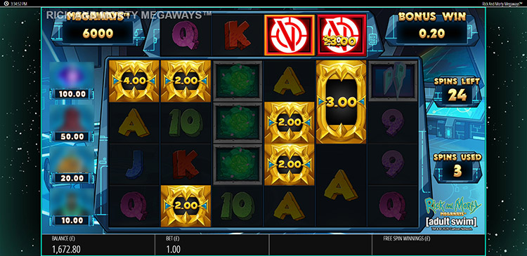 Rick and Morty Megaways Slots Slingo