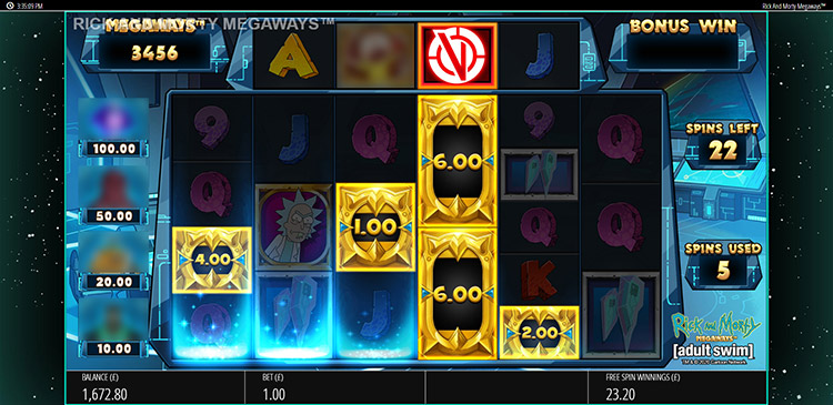 Rick and Morty Megaways Slots Slingo