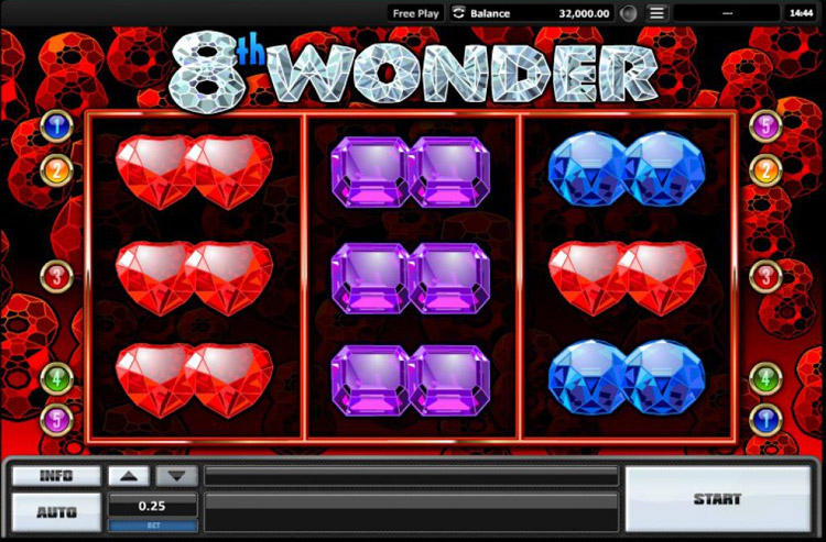 8th Wonder Slots Slingo