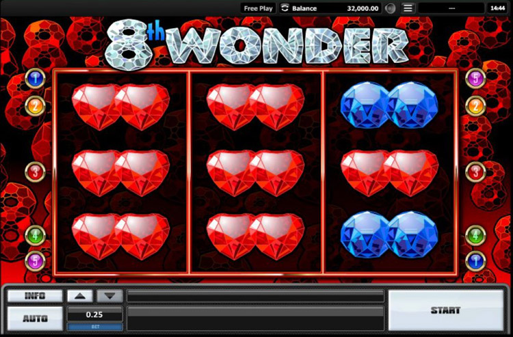 8th Wonder Slots Slingo