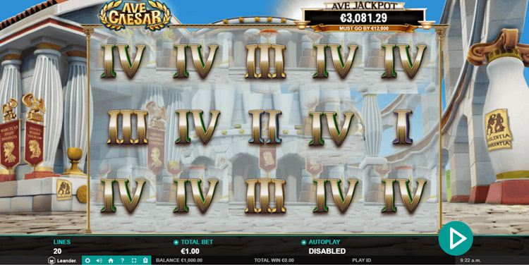 Ave Caesar Slots Slingo