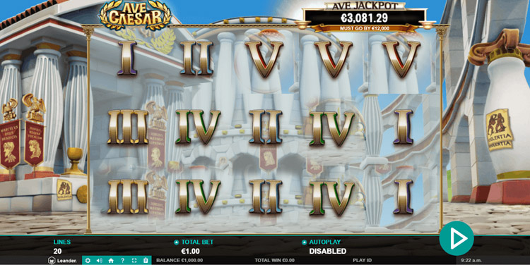 Ave Caesar Slots Slingo