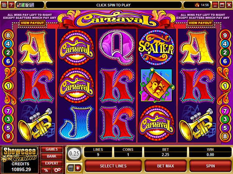 Carnaval Slots Slingo