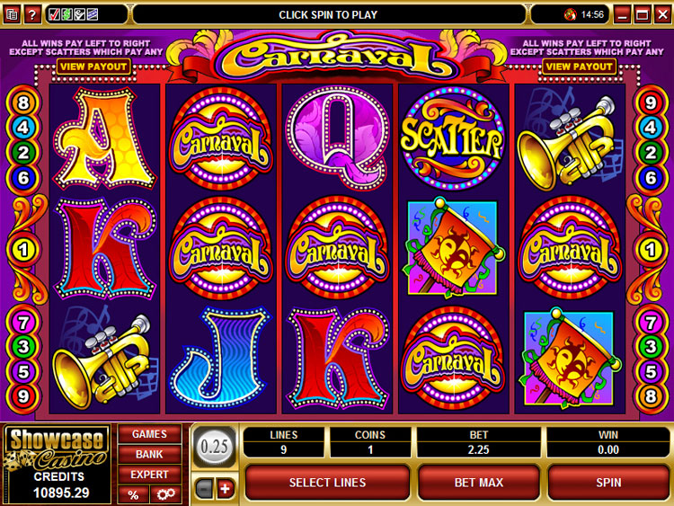 Carnaval Slots Slingo