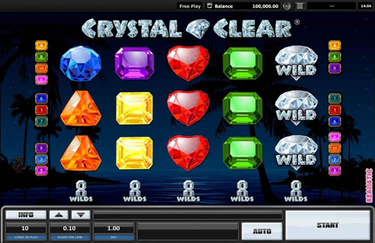 Crystal Clear Slots Slingo
