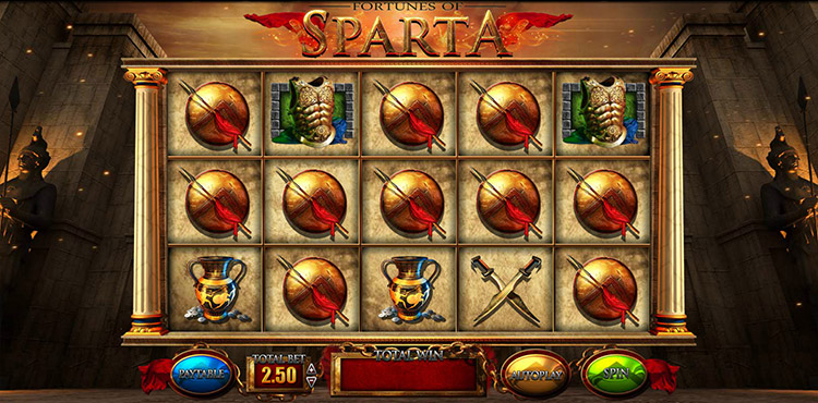 Fortunes of Sparta Slots Slingo