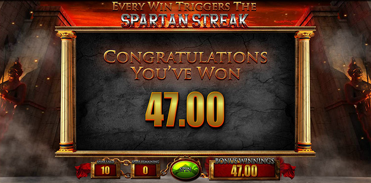 Fortunes of Sparta Slots Slingo