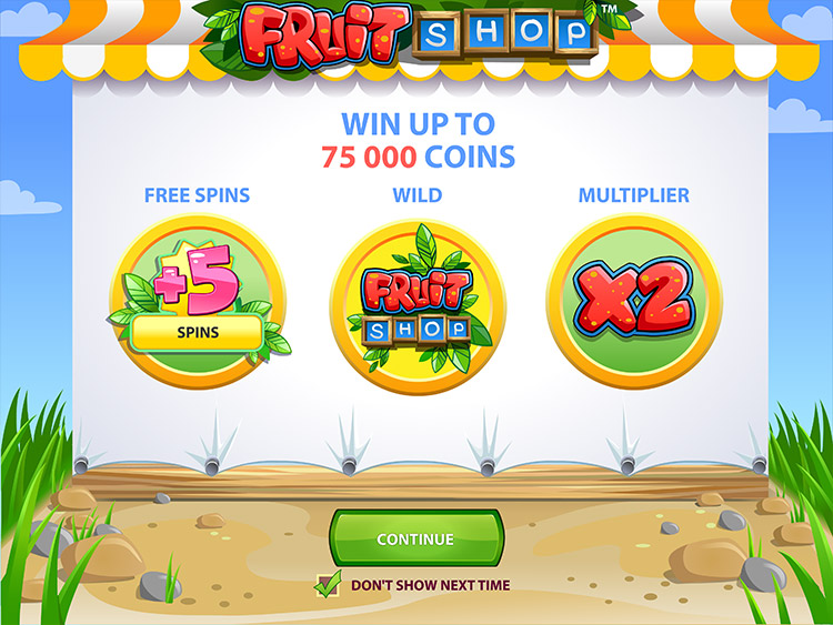 play fruit shop slot