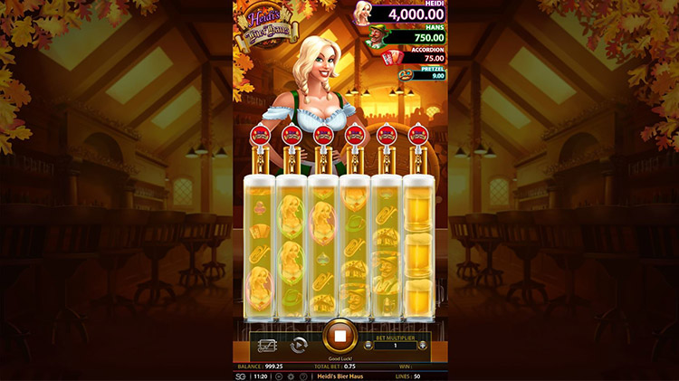 Heidi's Bierhaus Slots Slingo