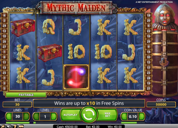 Mythic Maiden Slots Slingo