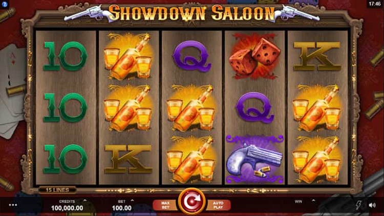 Play Showdown Saloon Slot Game Online | Slingo Casino