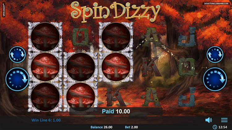 Spin Dizzy Slots Slingo