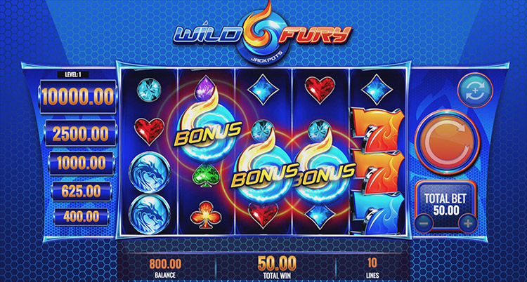 Wild Fury Slots Slingo