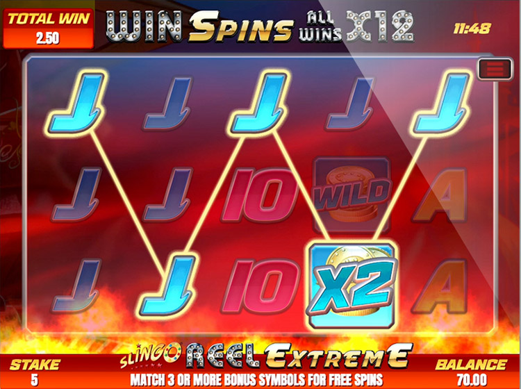 Slingo Reel Extreme Slots Slingo