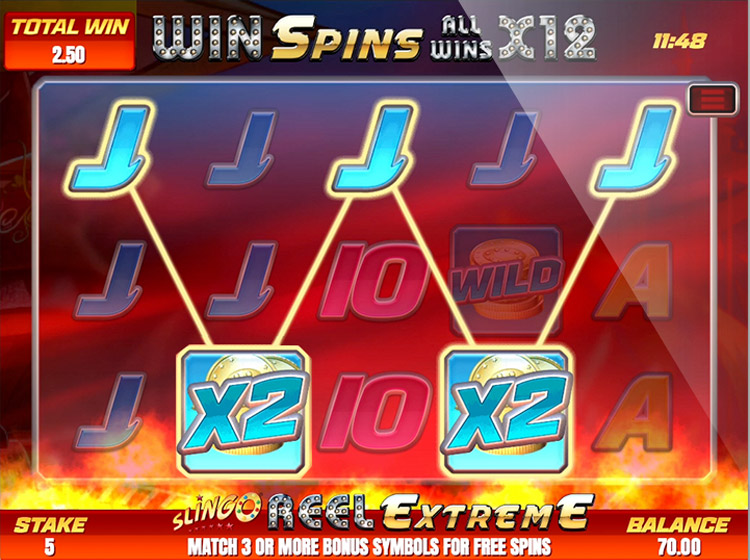 Slingo Reel Extreme Slots Slingo