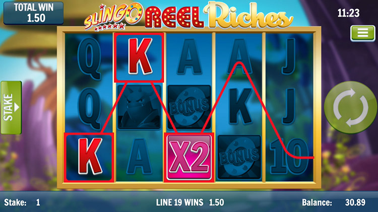 Slingo Reel Riches Slots Slingo