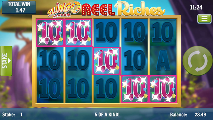 Slingo Reel Riches Slots Slingo