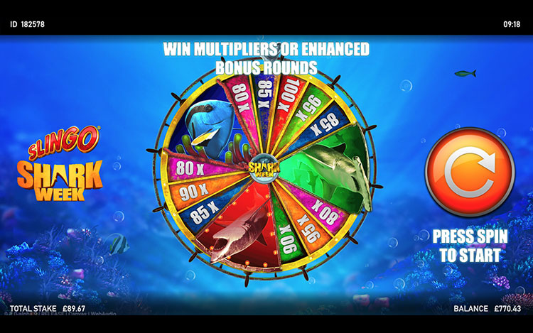 Slingo Shark Week Slots Slingo