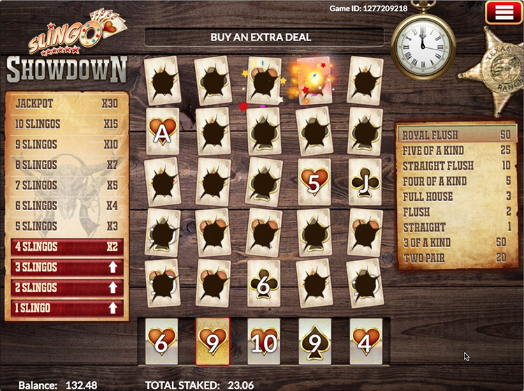 Slingo Showdown Slots Slingo