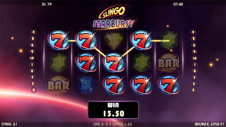 Slingo Starburst Slots Slingo