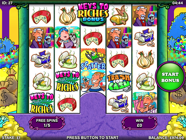 Slingo Stinkin' Rich Slots Slingo