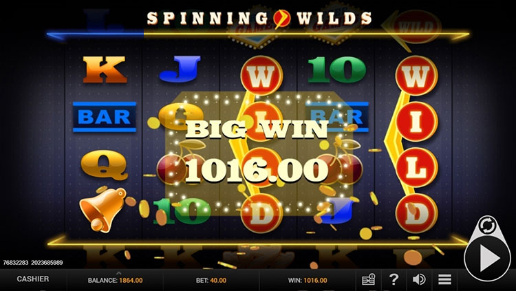 Spinning Wilds Slots Slingo