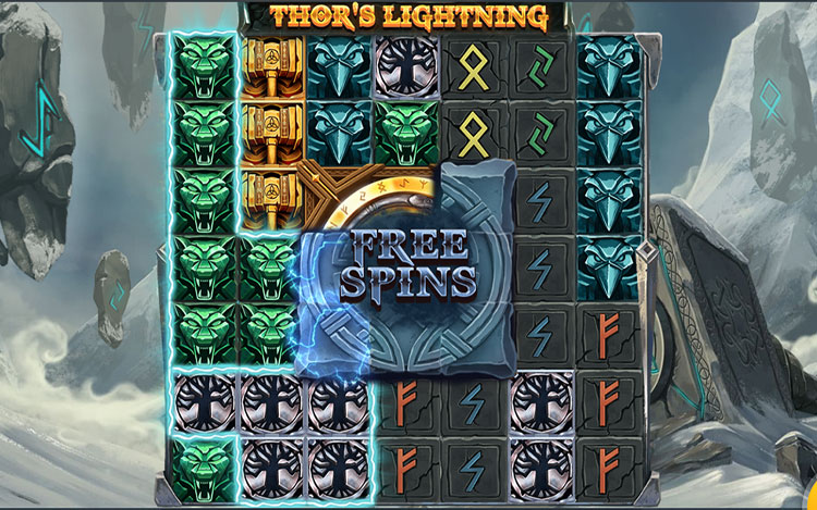 Thor's Lightning Slots Slingo