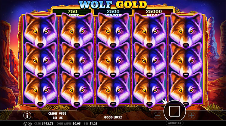Wolf Gold Slots Slingo